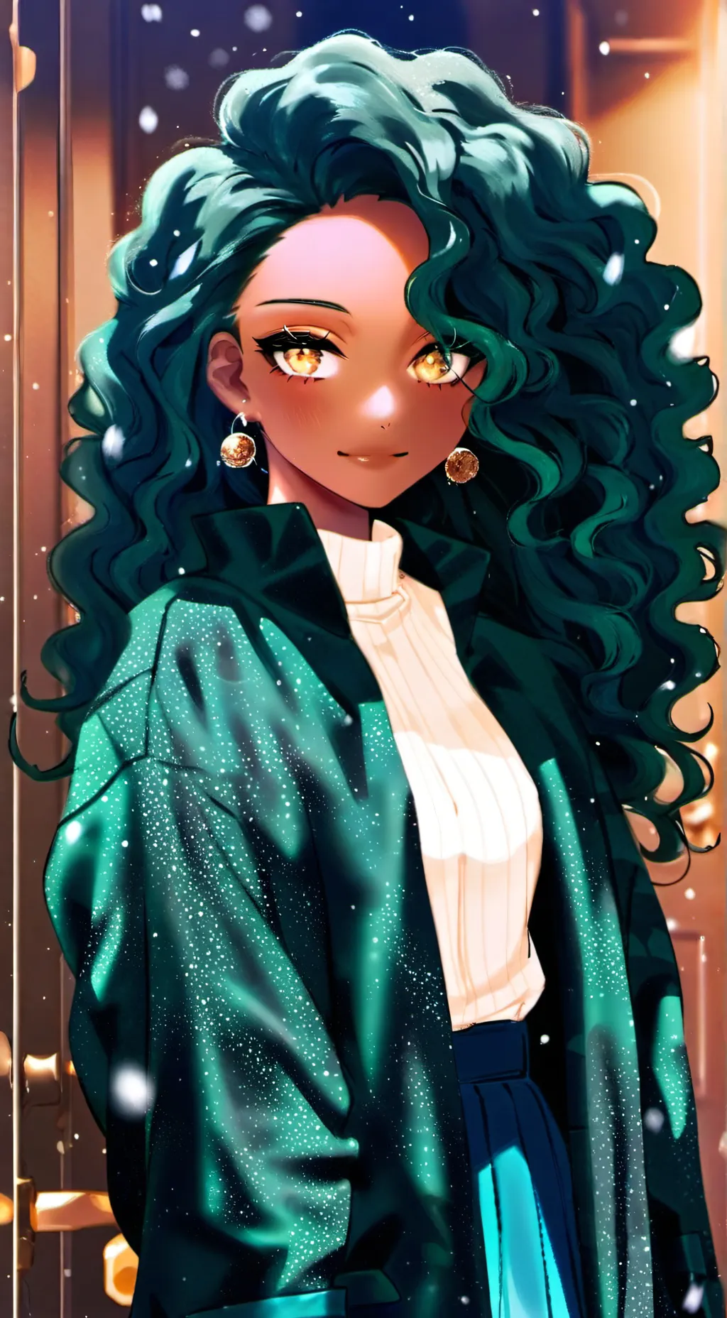 ai character: Fiancée Antwanie background