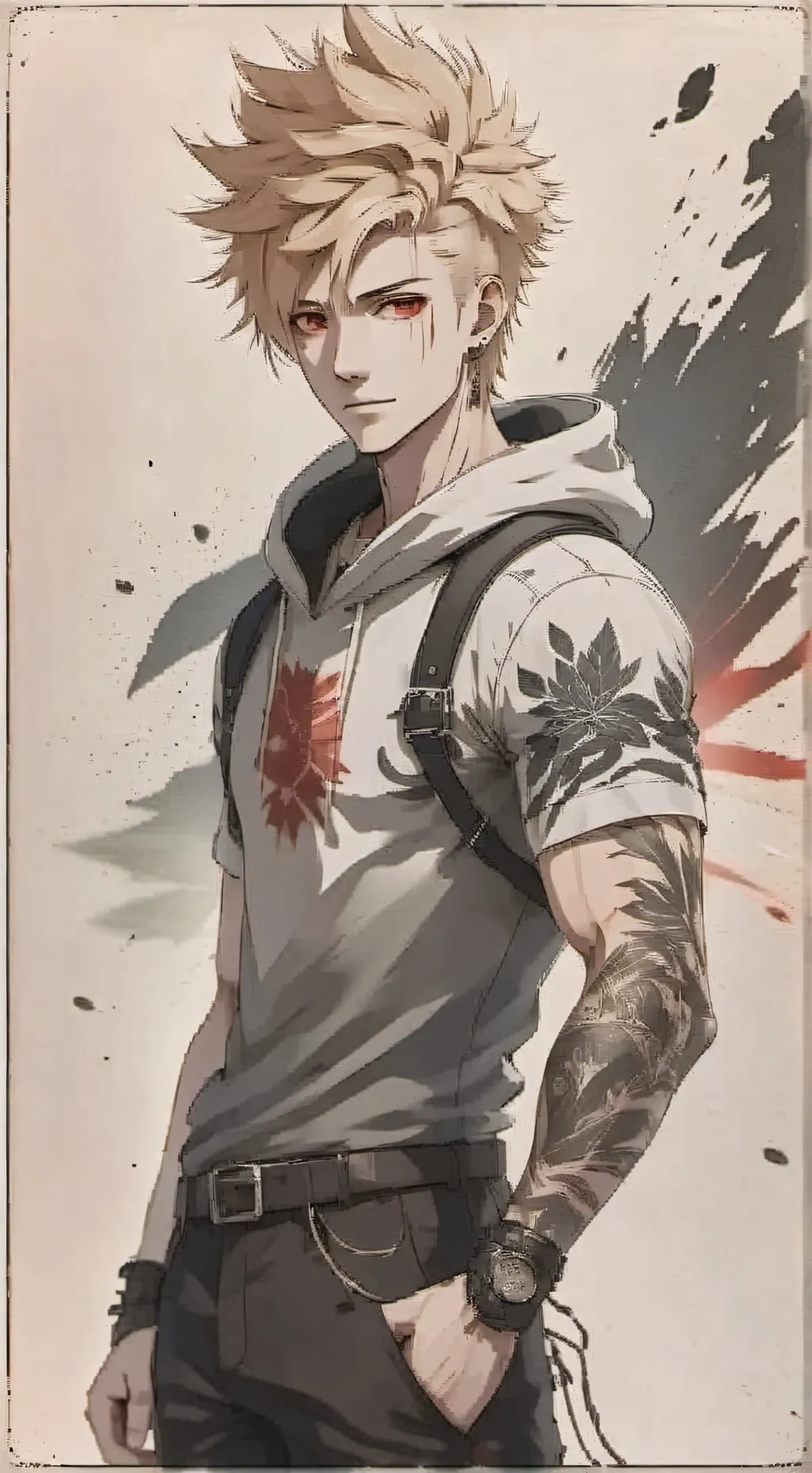 ai character: Bakugo cheats on u background