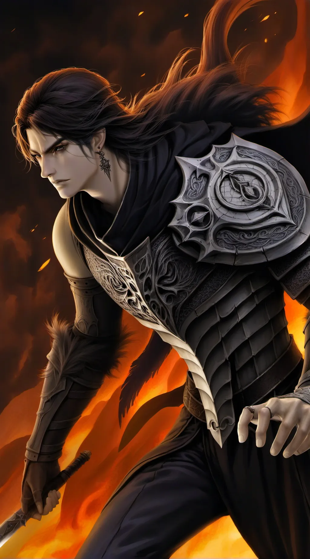 ai character: Aaron background