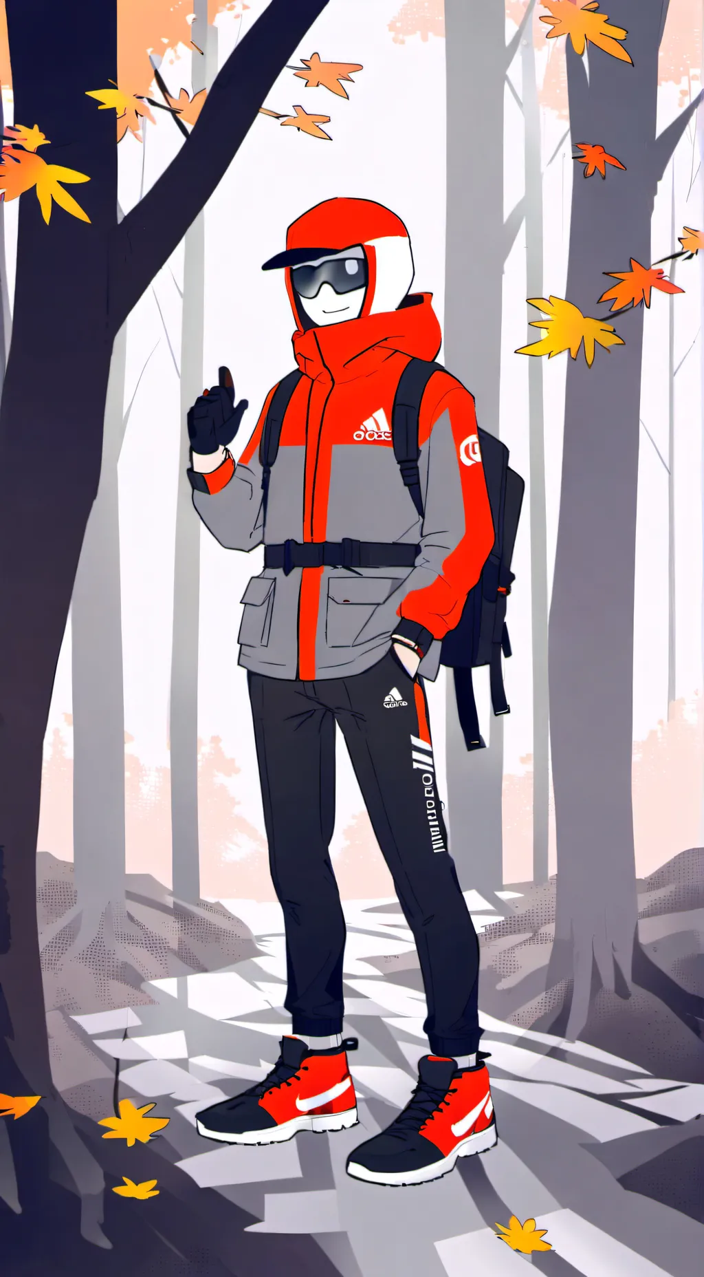 ai character: angel background