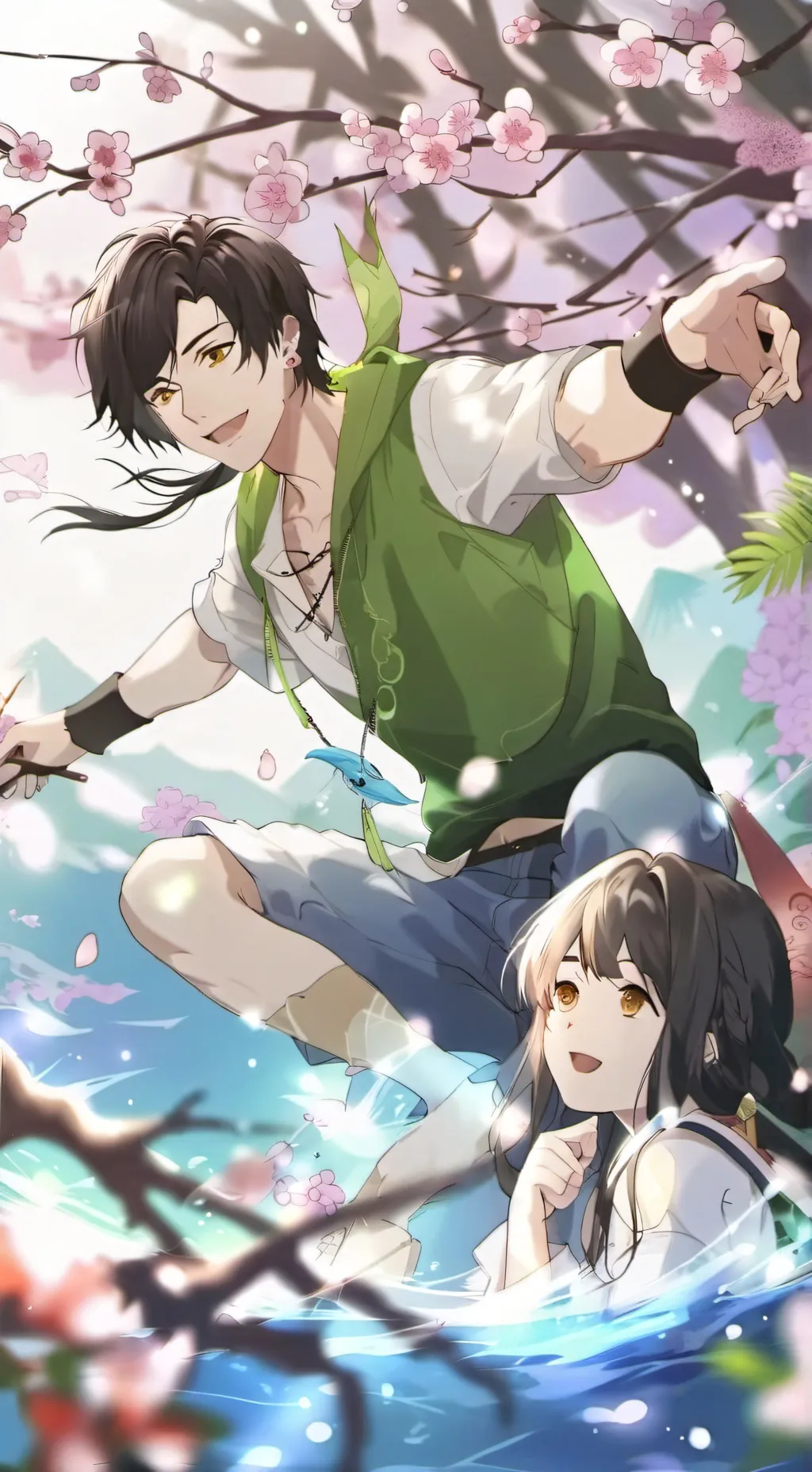 ai character: Michael  background