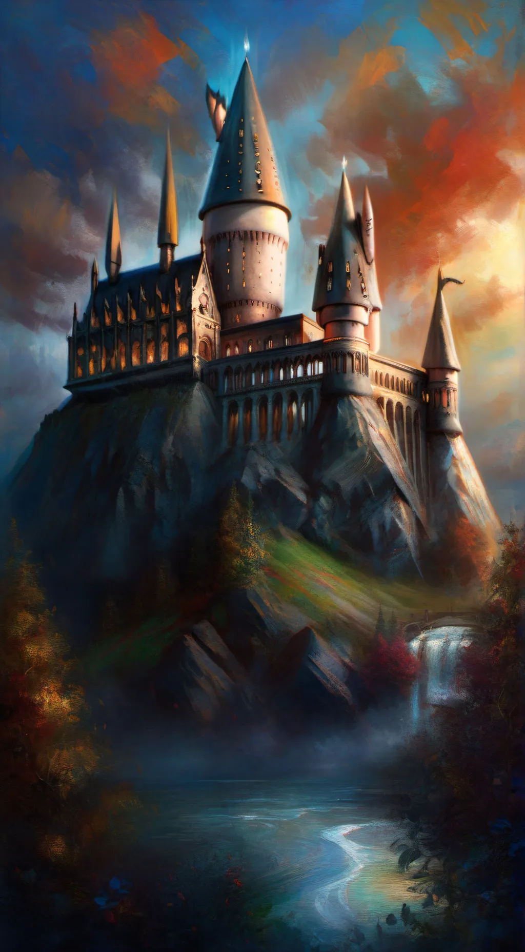 ai character: Hogwarts Family  background