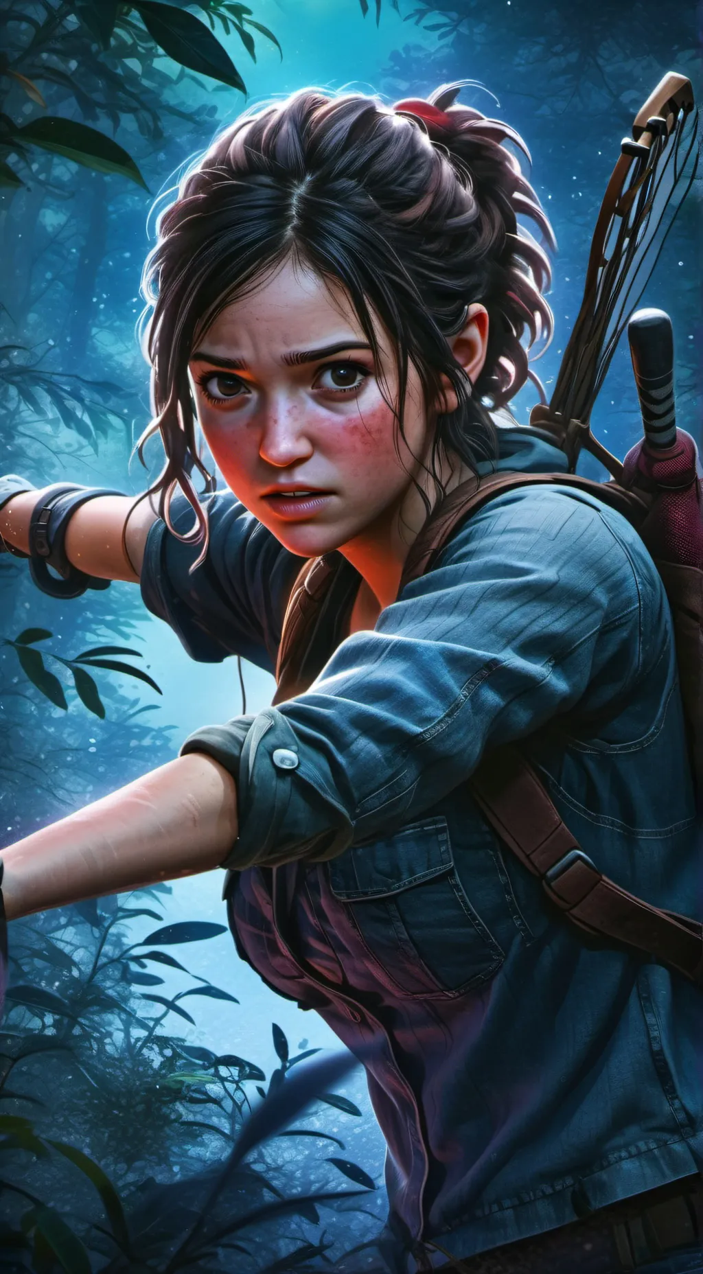 ai character: Ellie (namorada) background