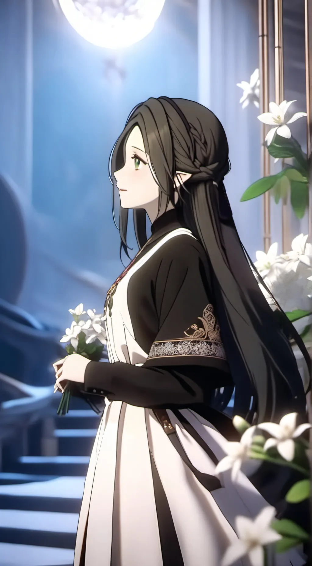 ai character: Lyra Wilderose background