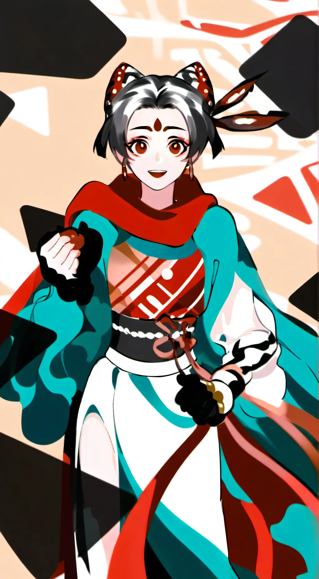 ai character: mha  background