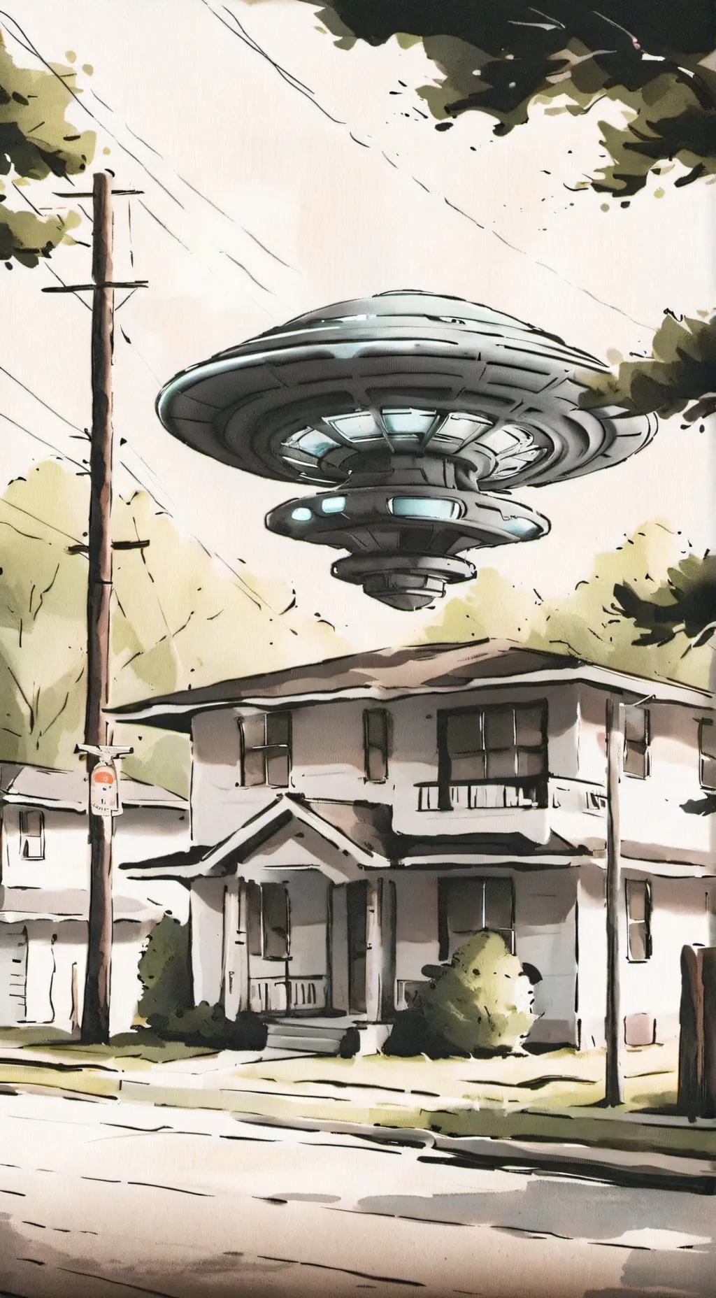 ai character: Normal day in ohio background