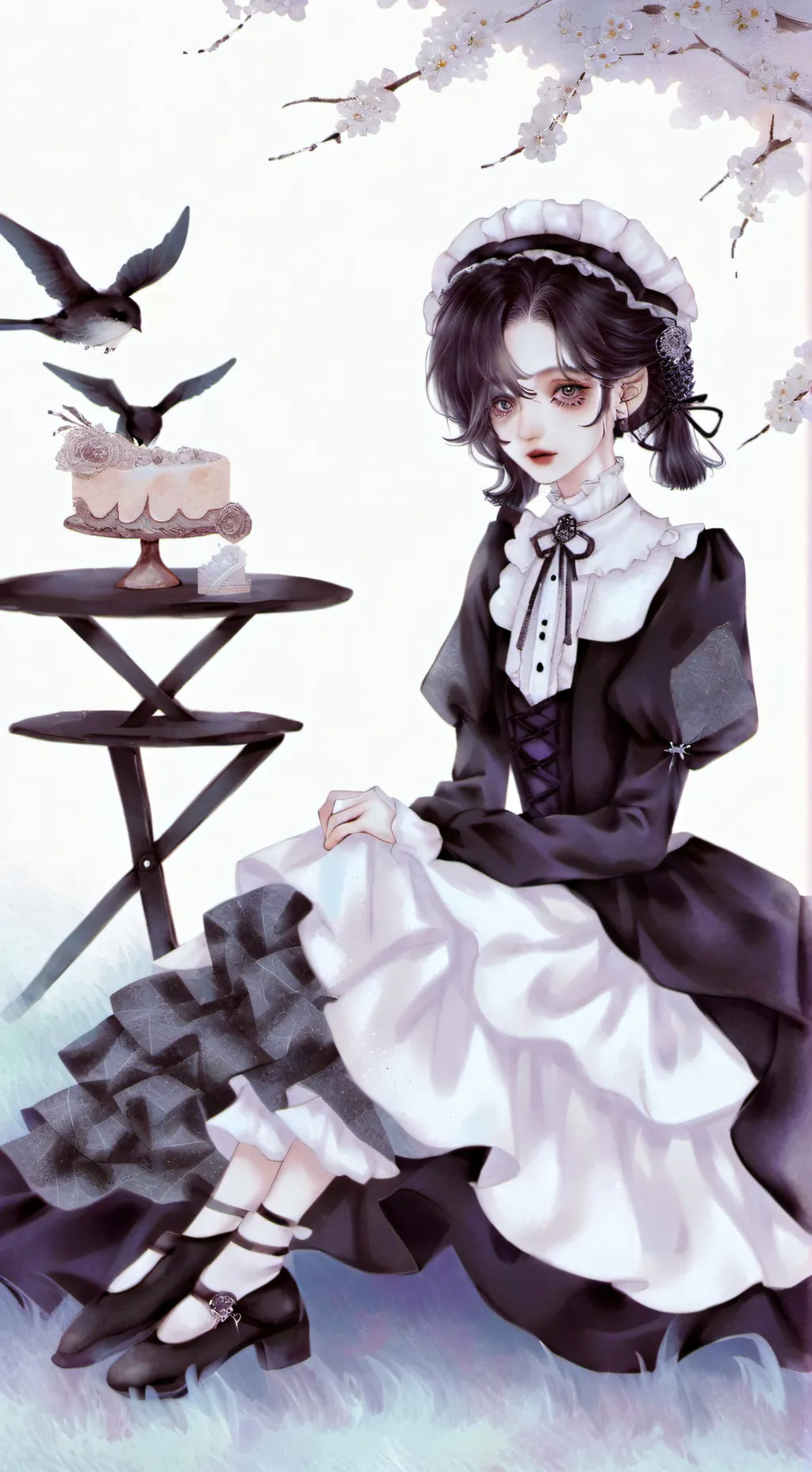 ai character: Maria  background