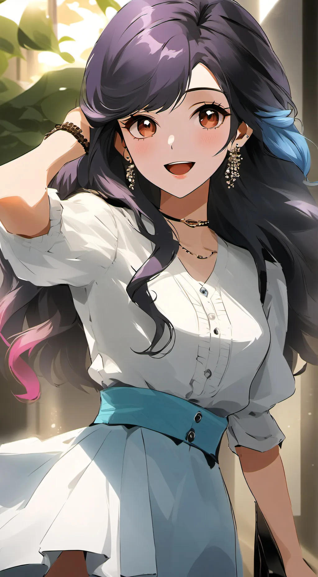 ai character: Vanessa Luna background