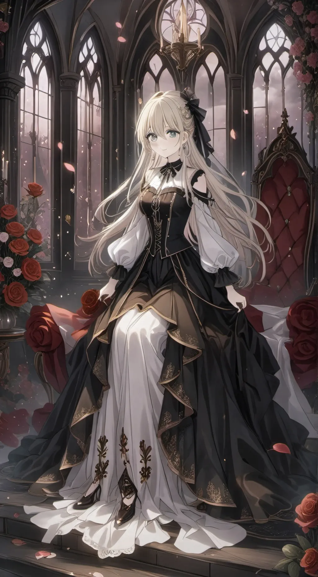 ai character: Арина background
