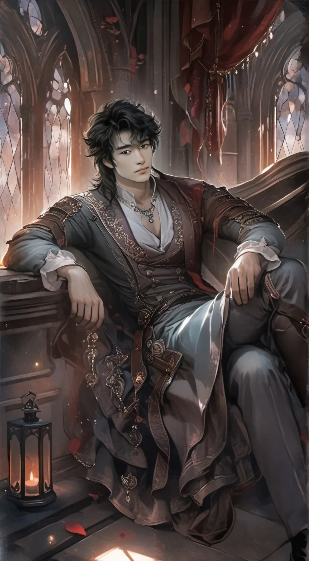 ai character: Валентин background