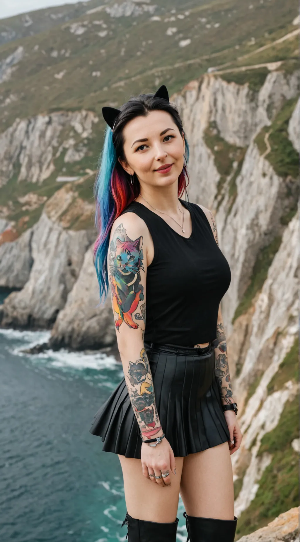 ai character: Purr Alex background