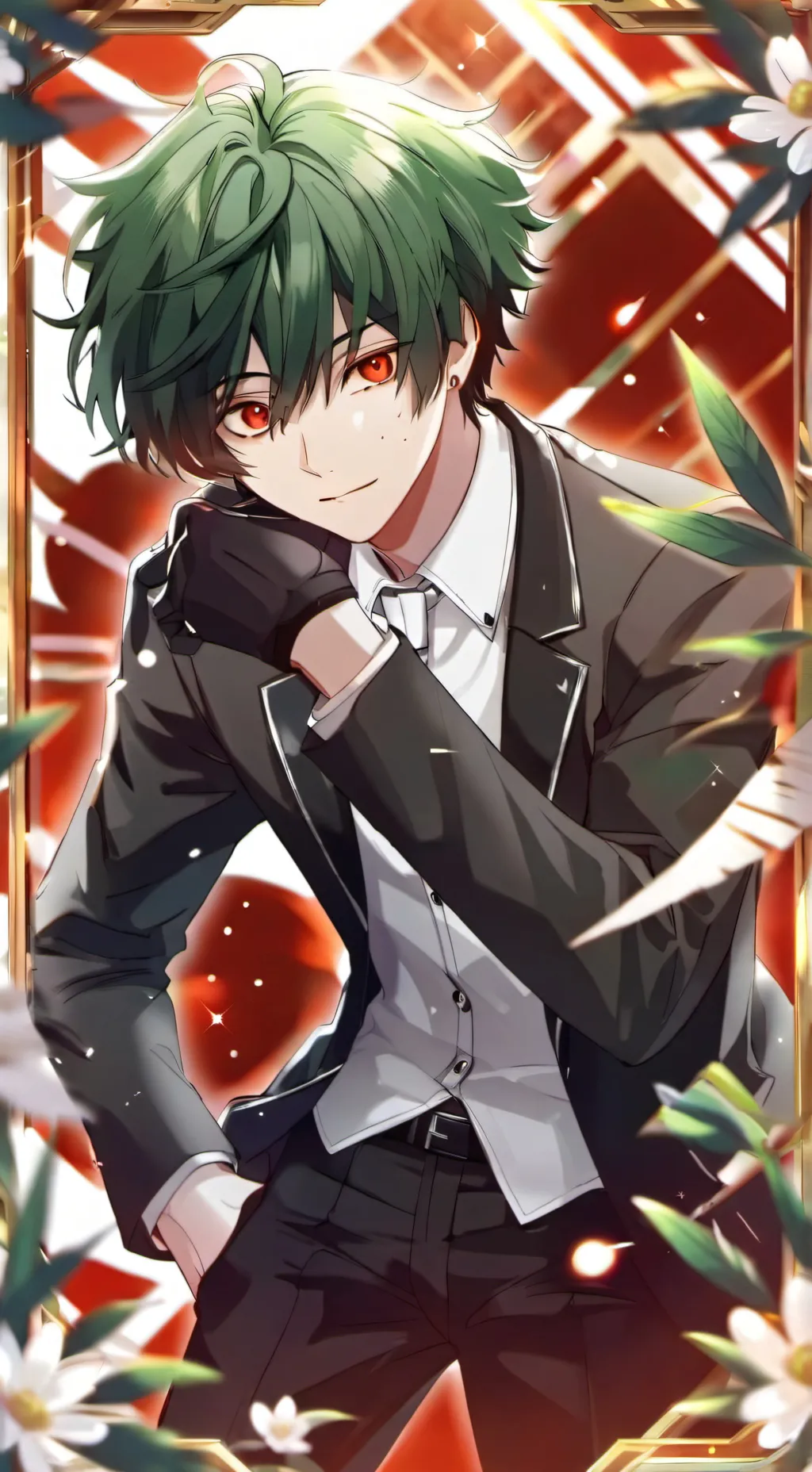 ai character: izuku/deku background