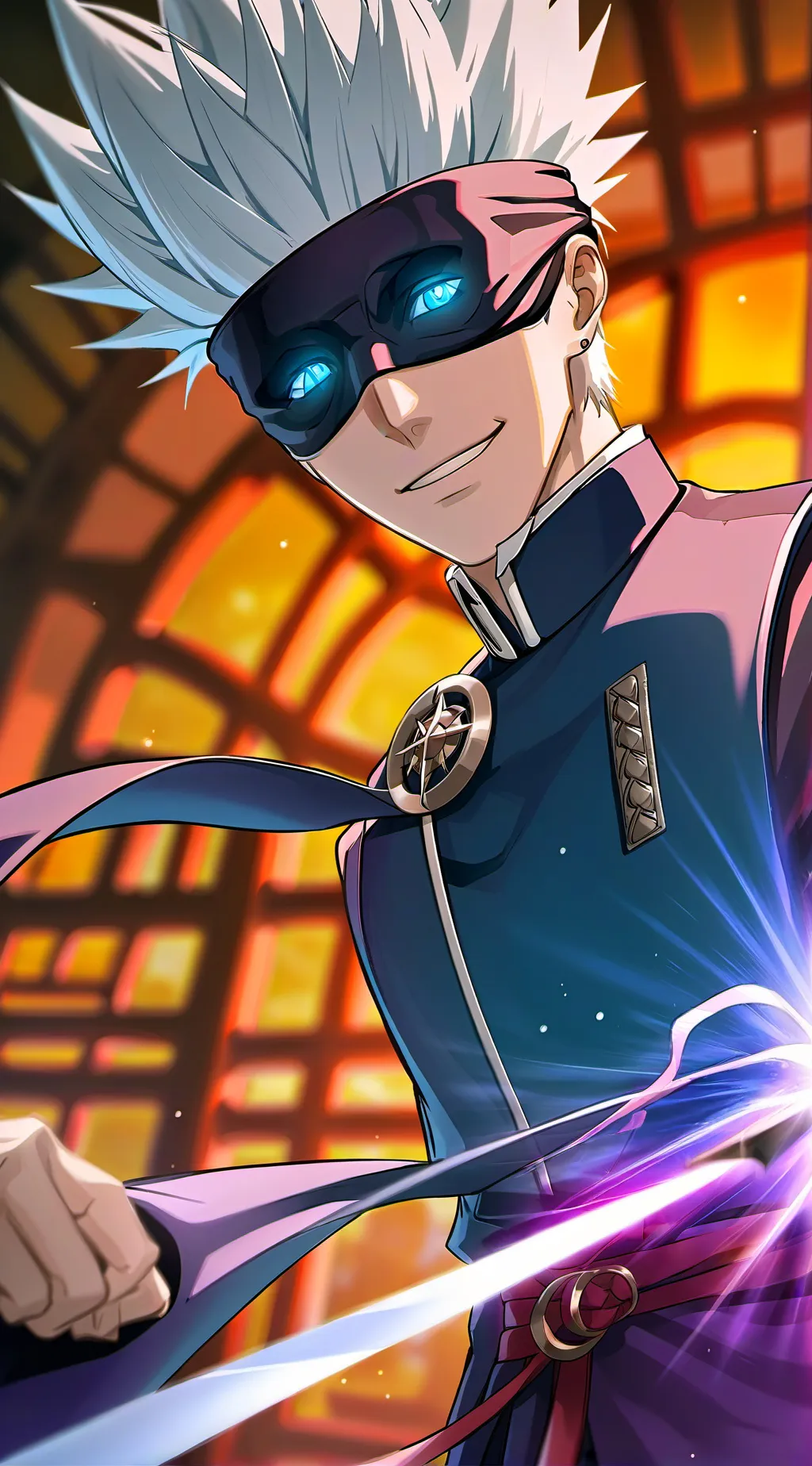 ai character: Gojo Satoru background