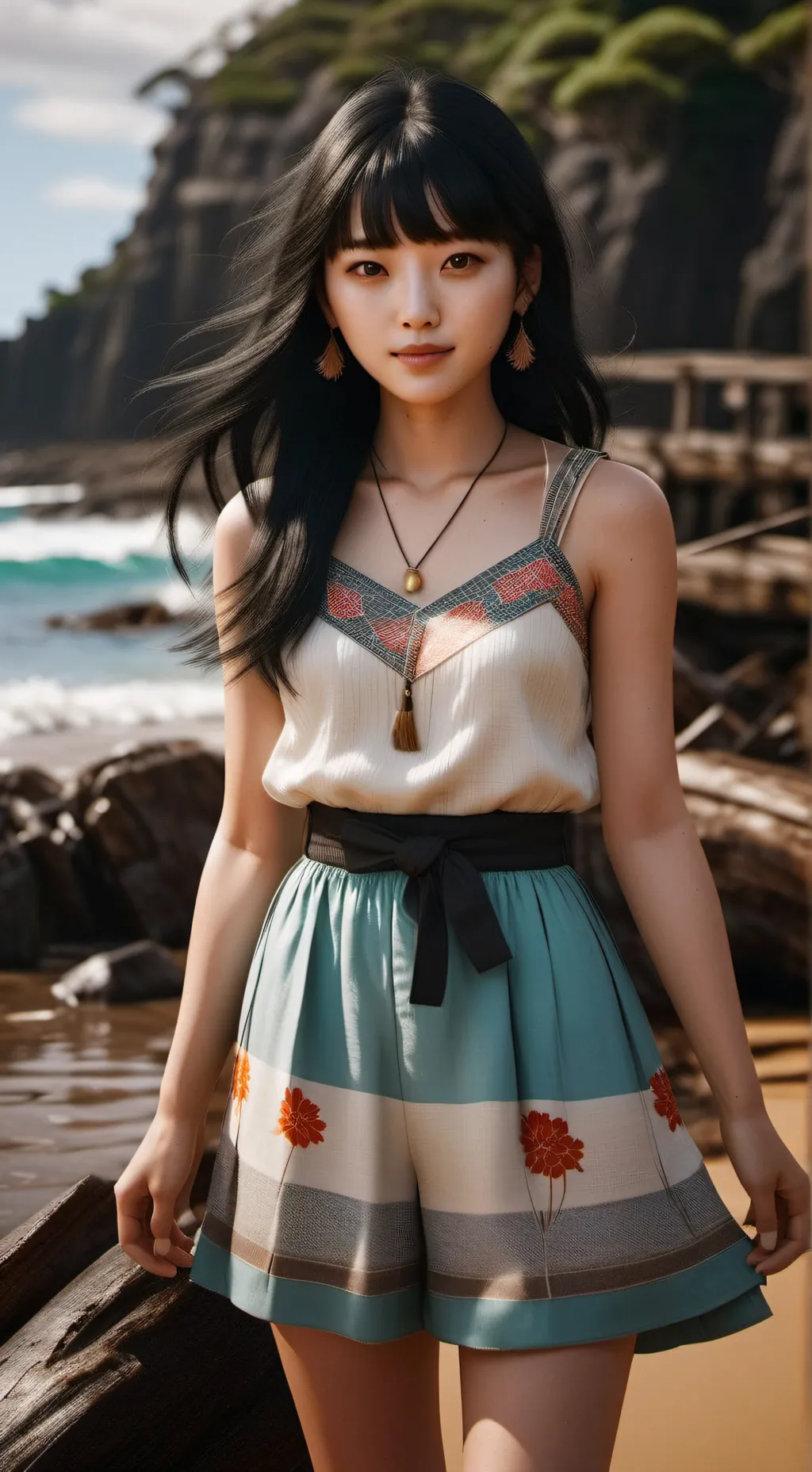 ai character: Yumiko Kimura  background