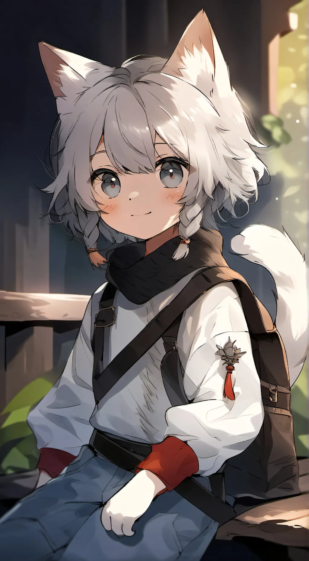 ai character: y/n comes a cat  background