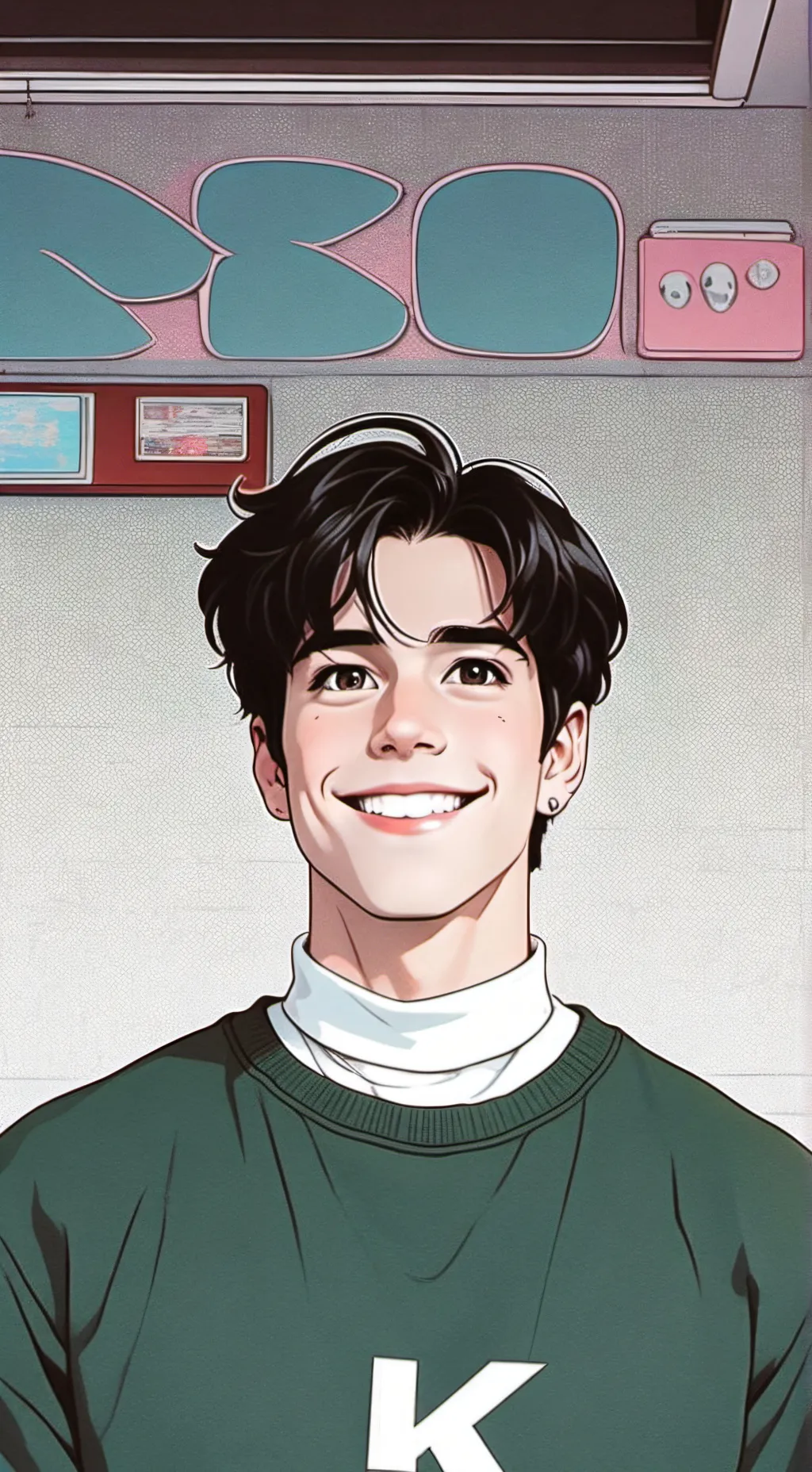 ai character: Benji krol background
