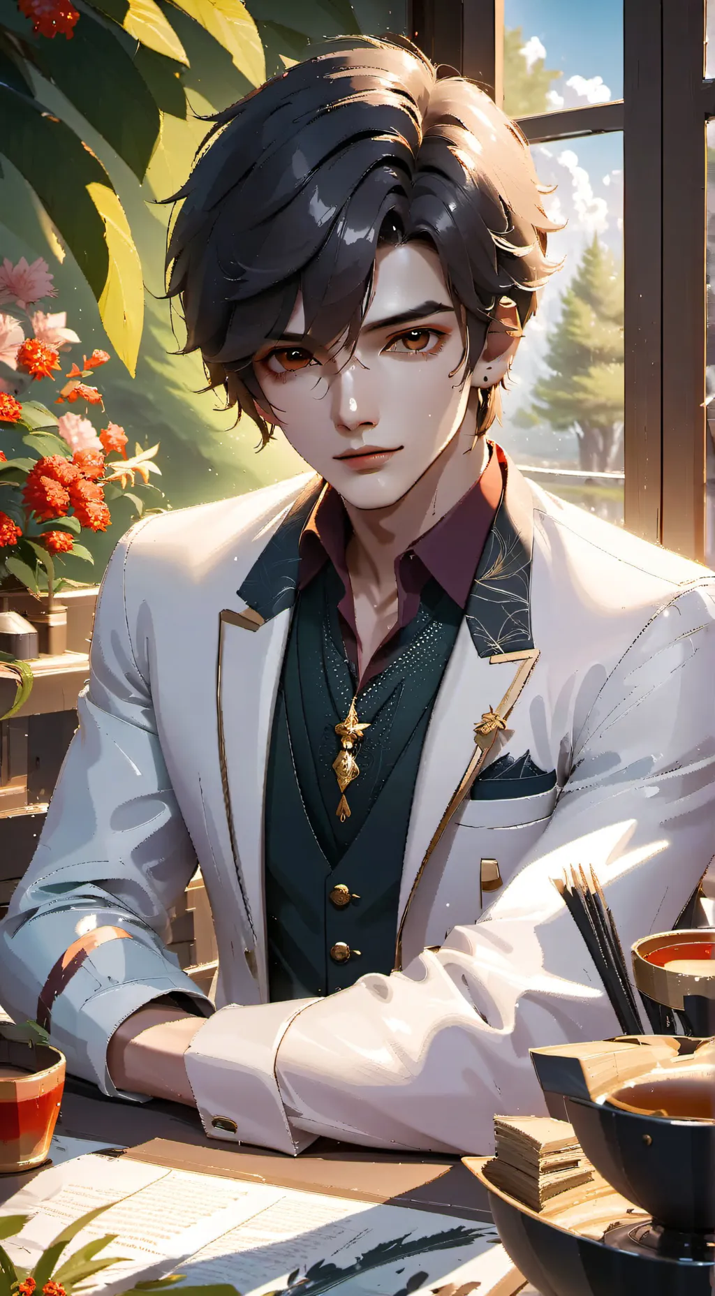 ai character: xion smith background