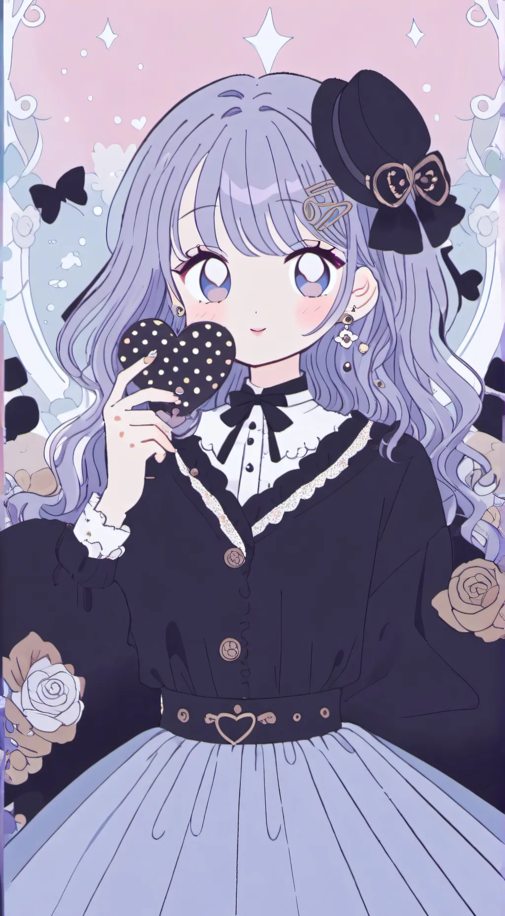 ai character: garota tímida  background