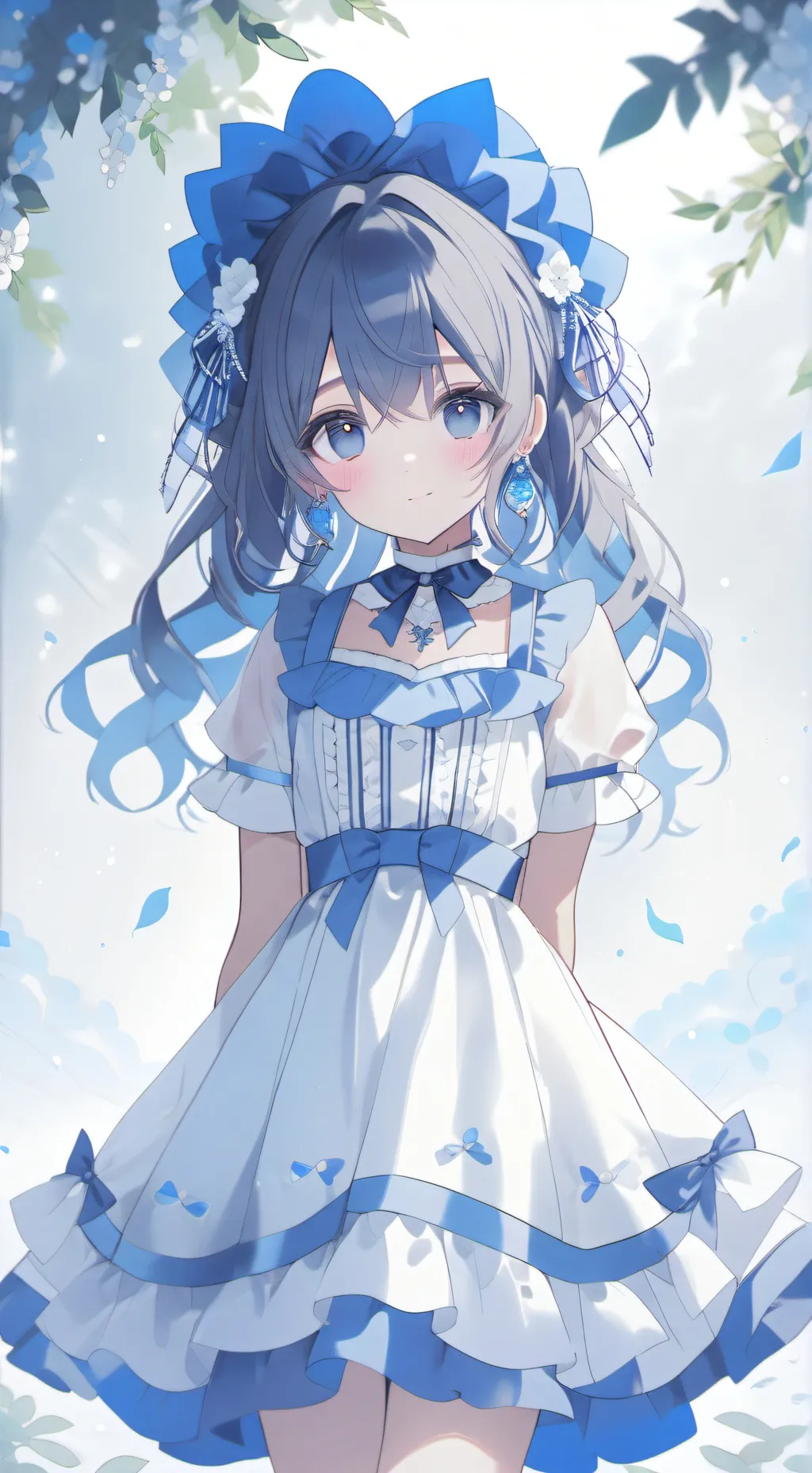 ai character: Ashley  background