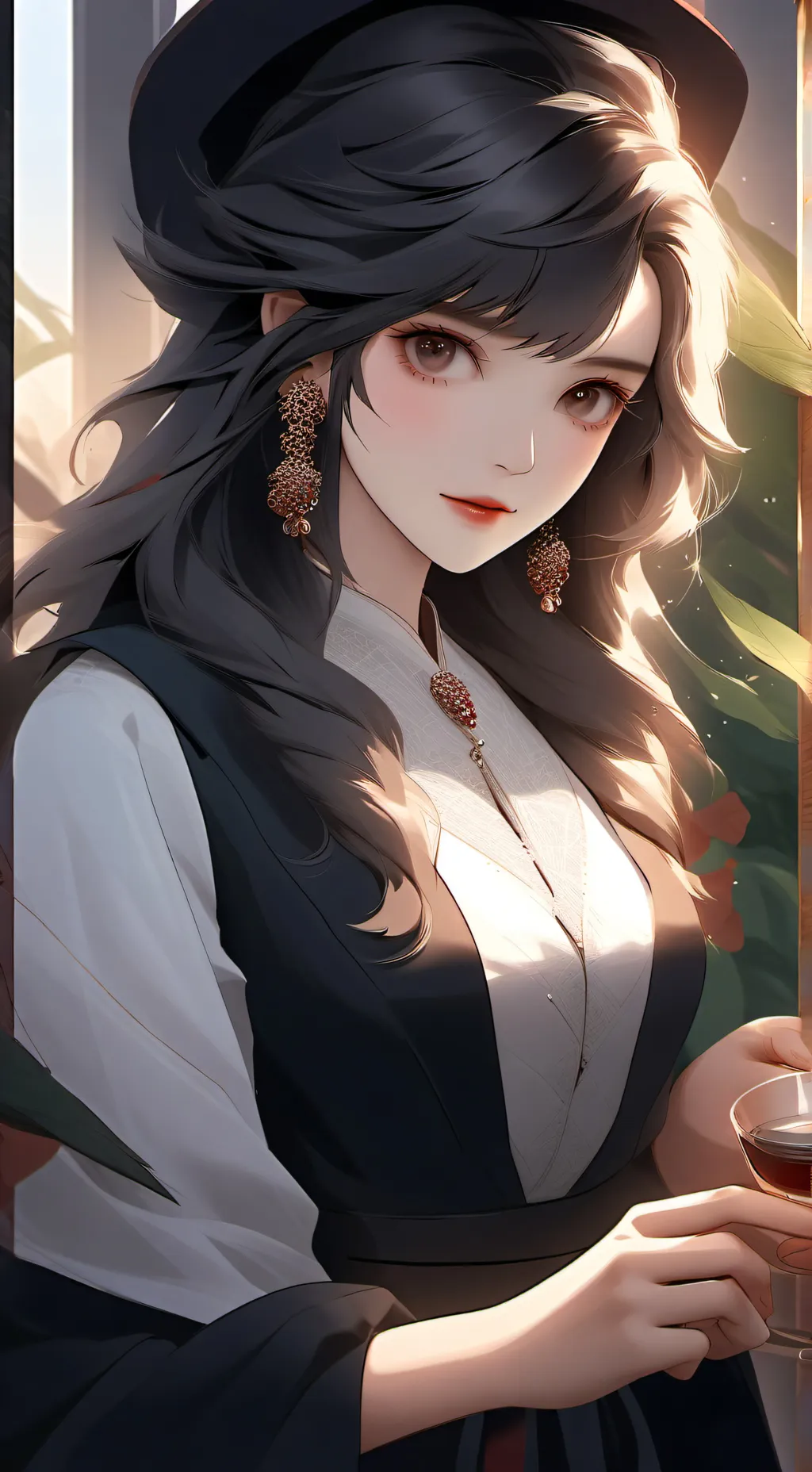 ai character: Alexis  background