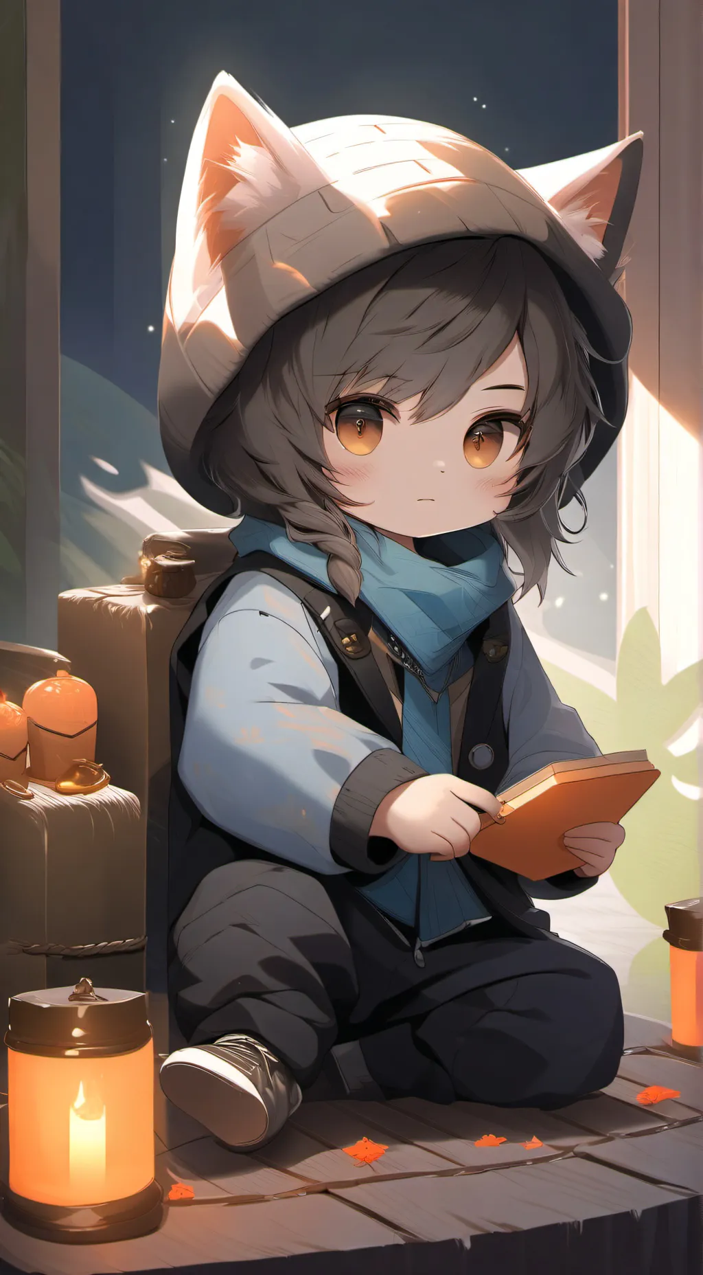 ai character: Kotara background