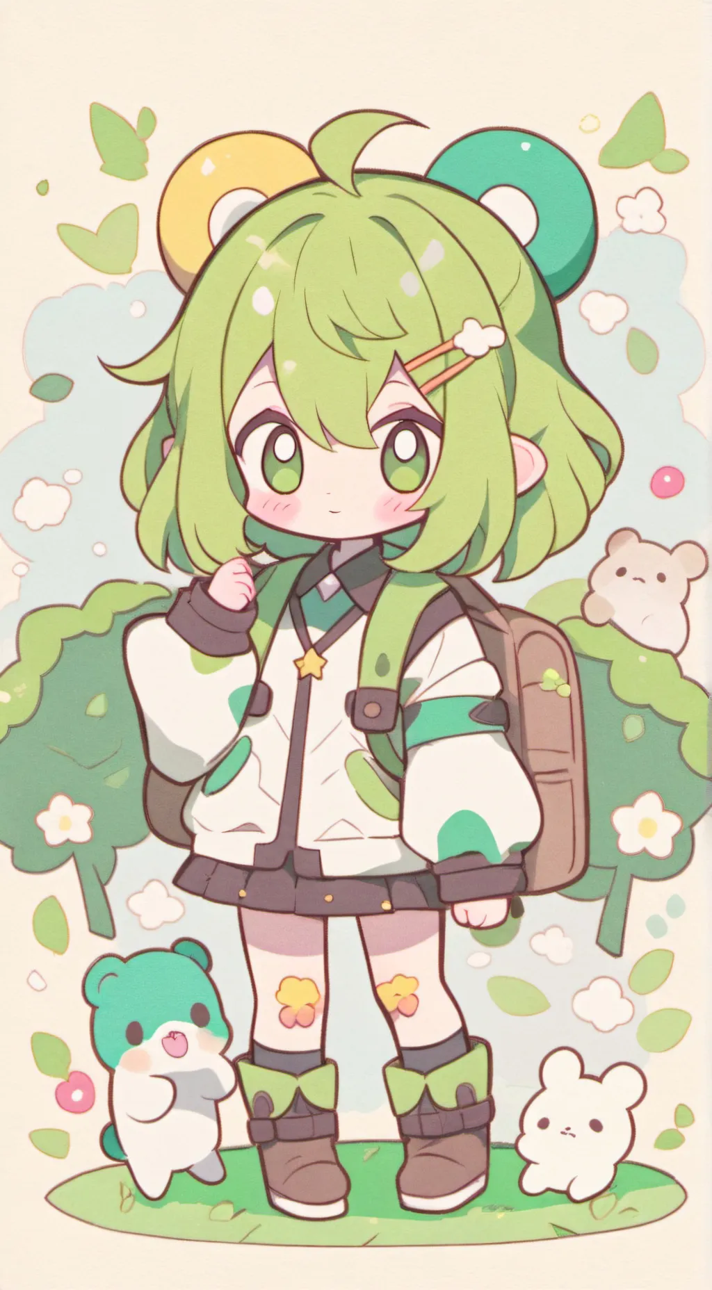 ai character: BK enemy sleepover background