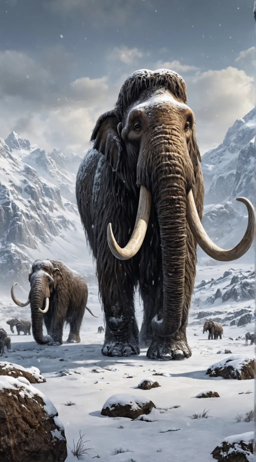 ai character: Extinct Mammals background