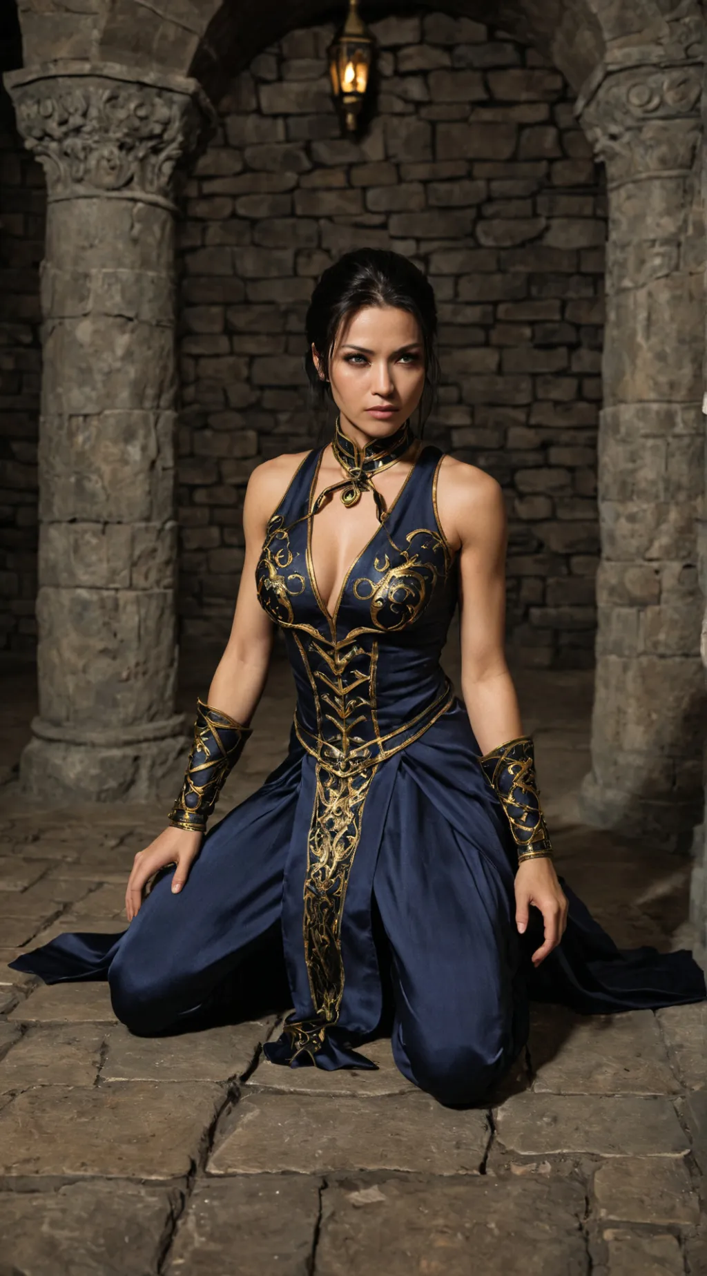 ai character: Vampire Queen  background