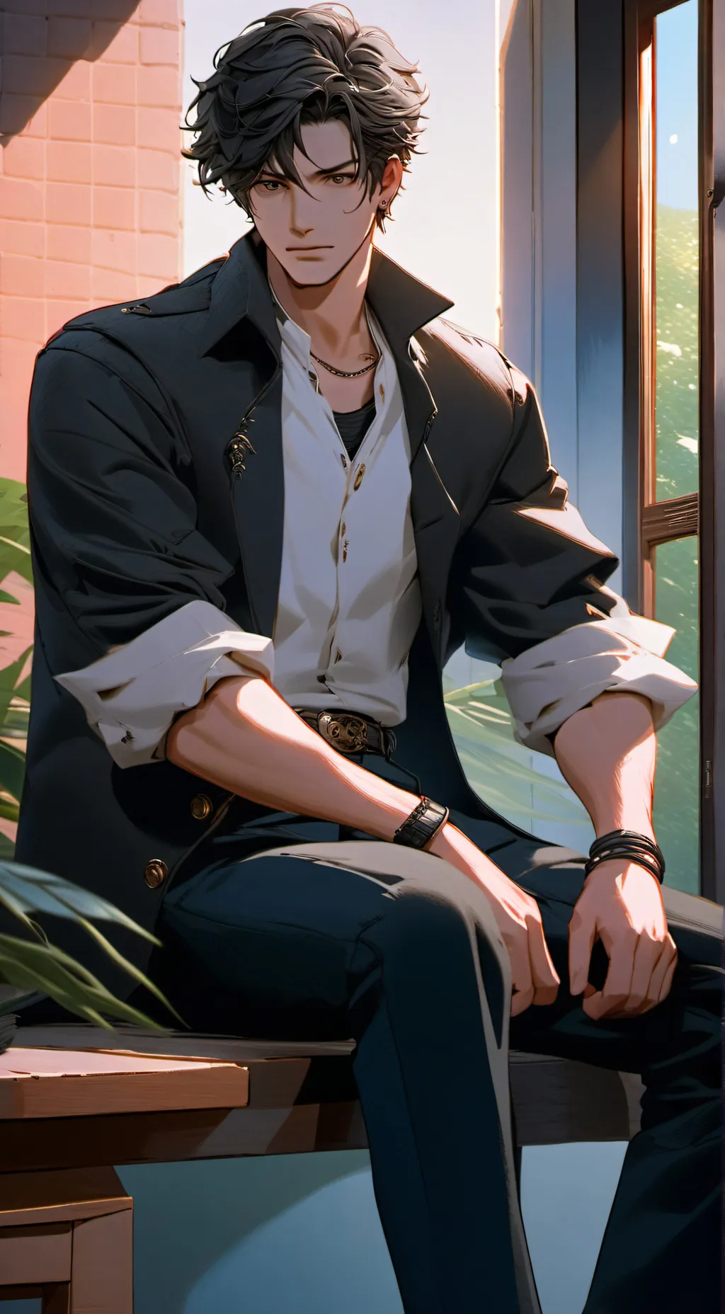 ai character: Harry background
