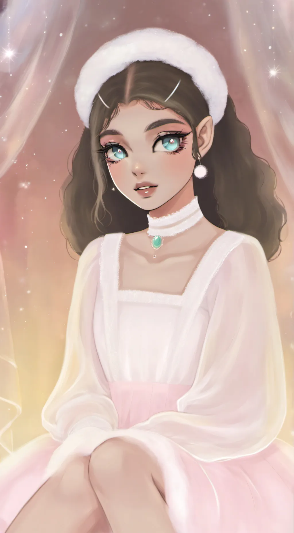 ai character: Cherry 🌸🍒 background