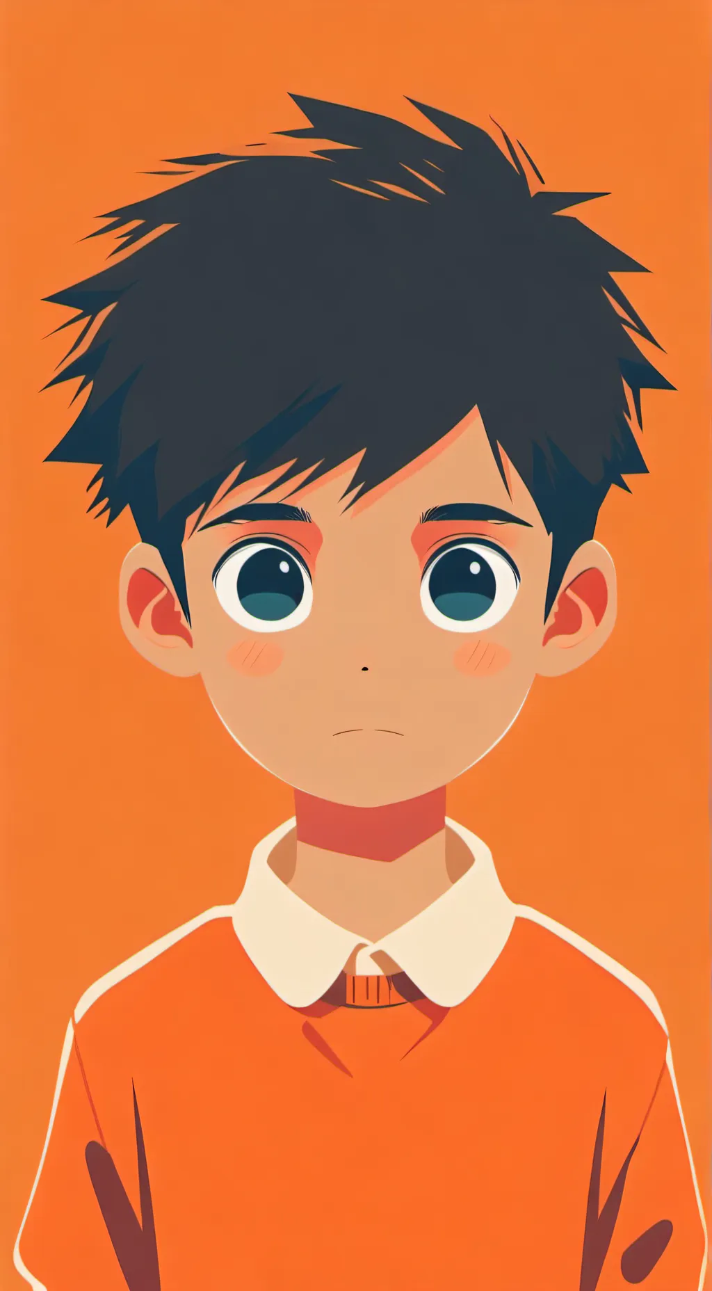 ai character: Sero kid  background