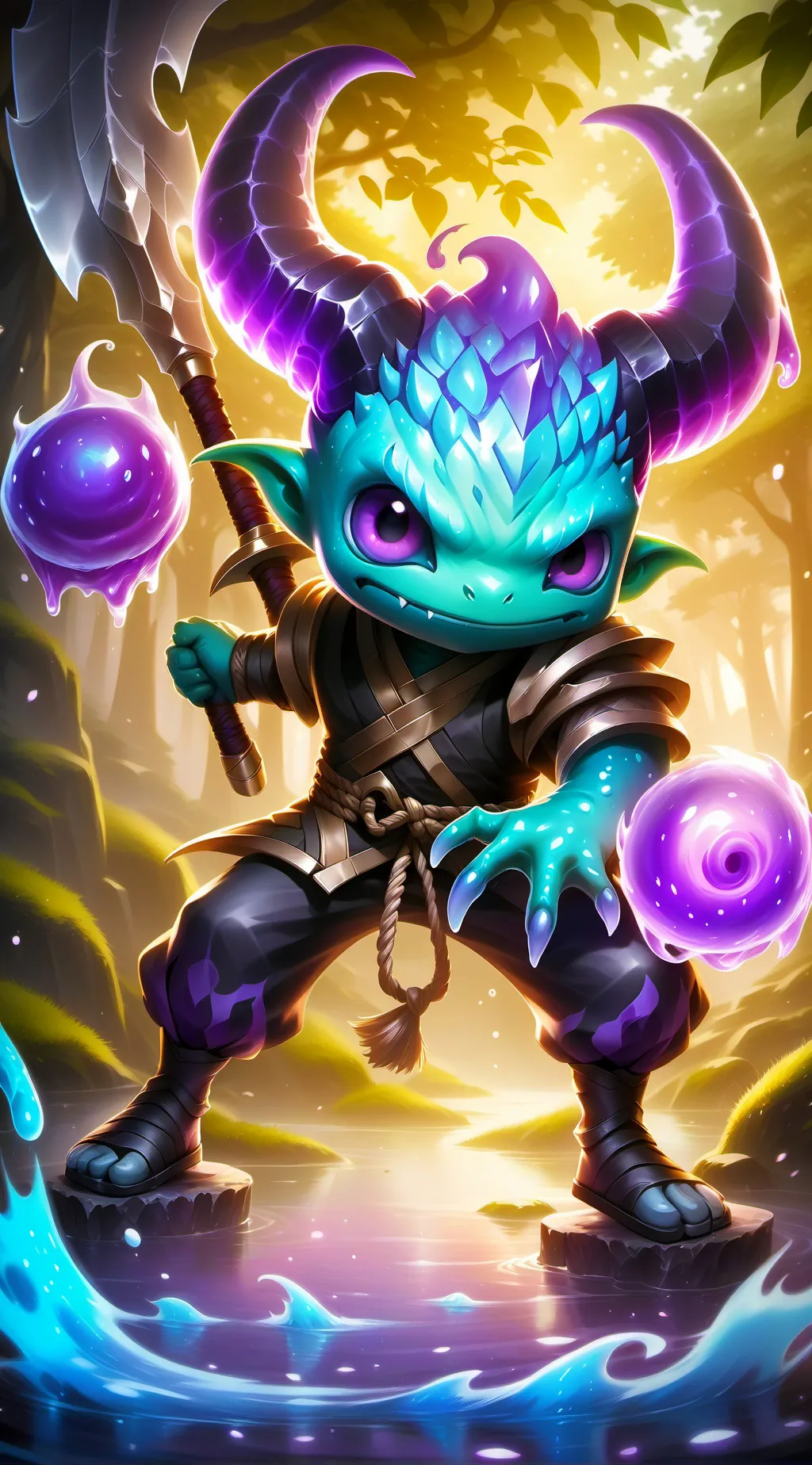 ai character: Rimuru Tempest background