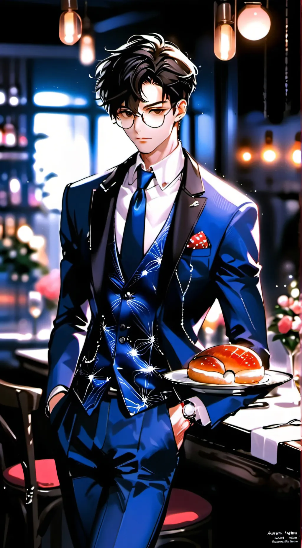 ai character: Peter Parker background