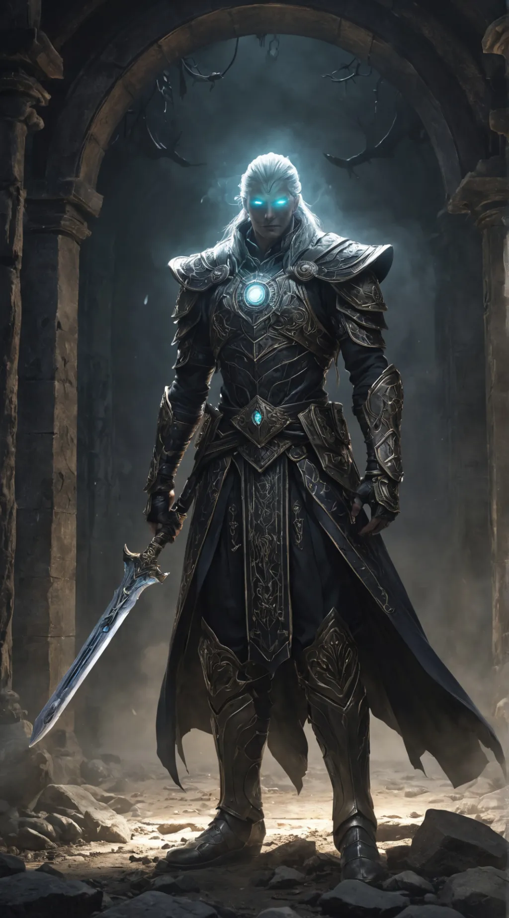 ai character: Lucien background