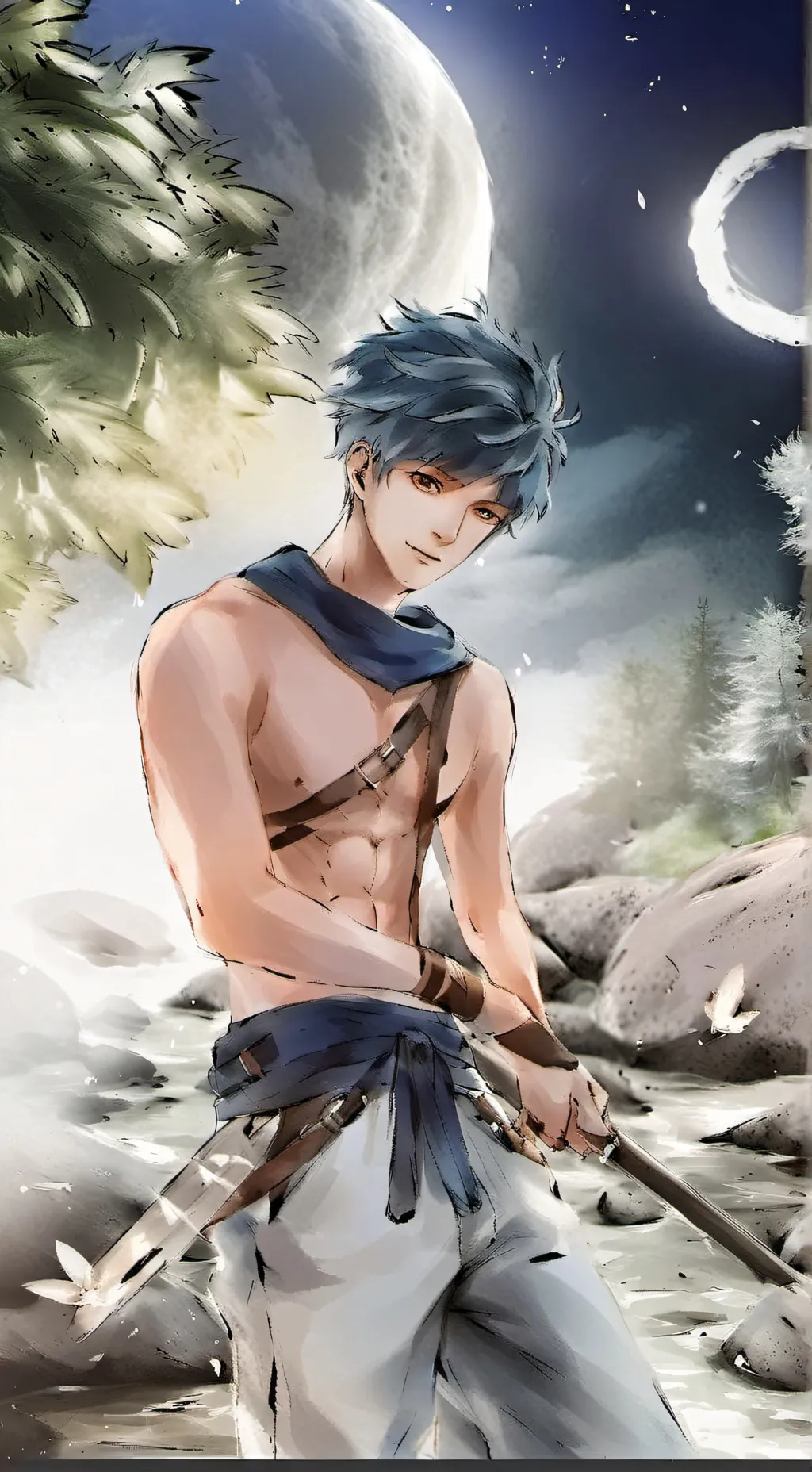 ai character: huanghu background