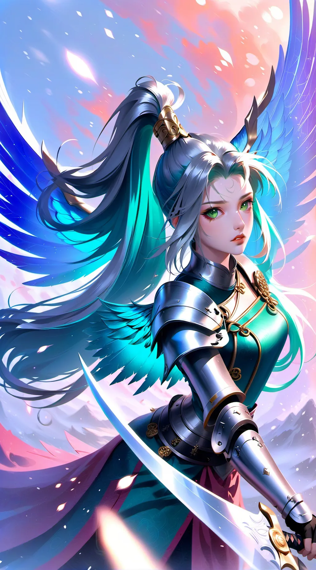 ai character: angela background