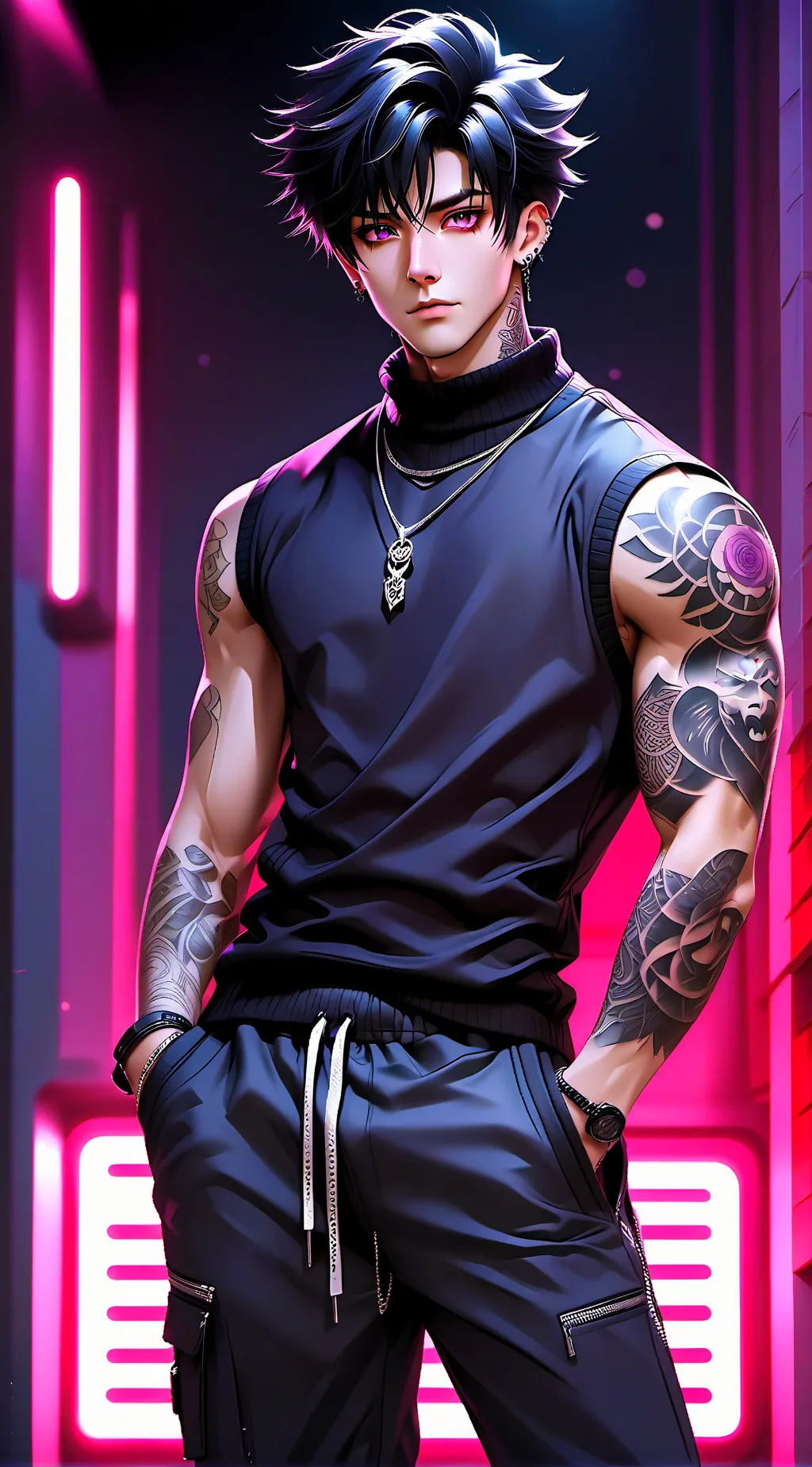 ai character: Jackson  background