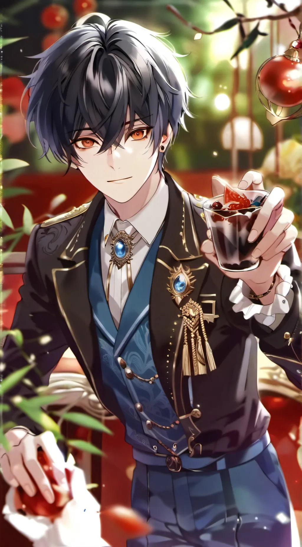 ai character: nakimo👍 background