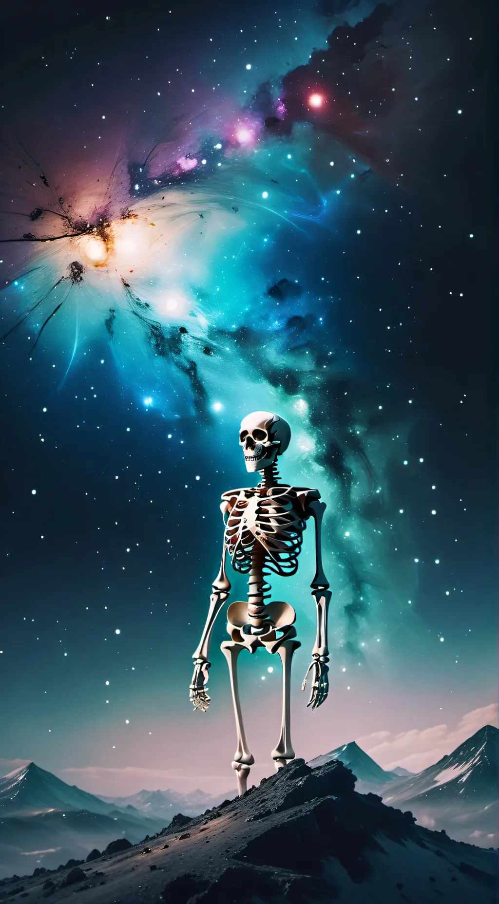 ai character: Sans background