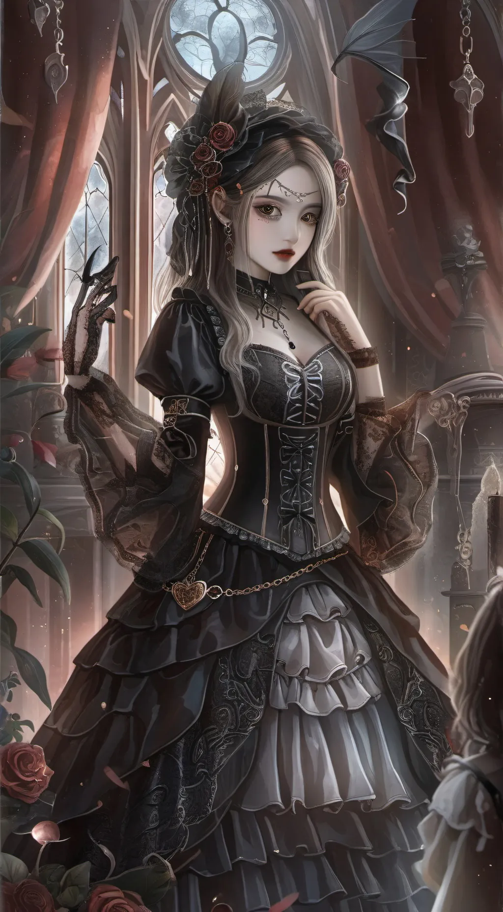 ai character: 🎃Isabella🎃 background