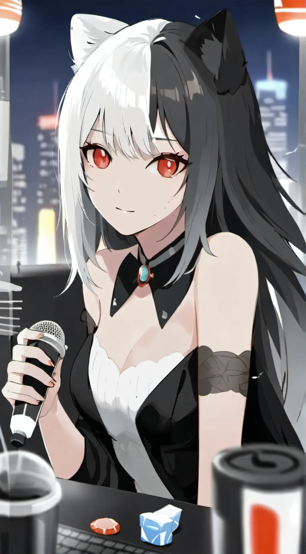 ai character: Marie background