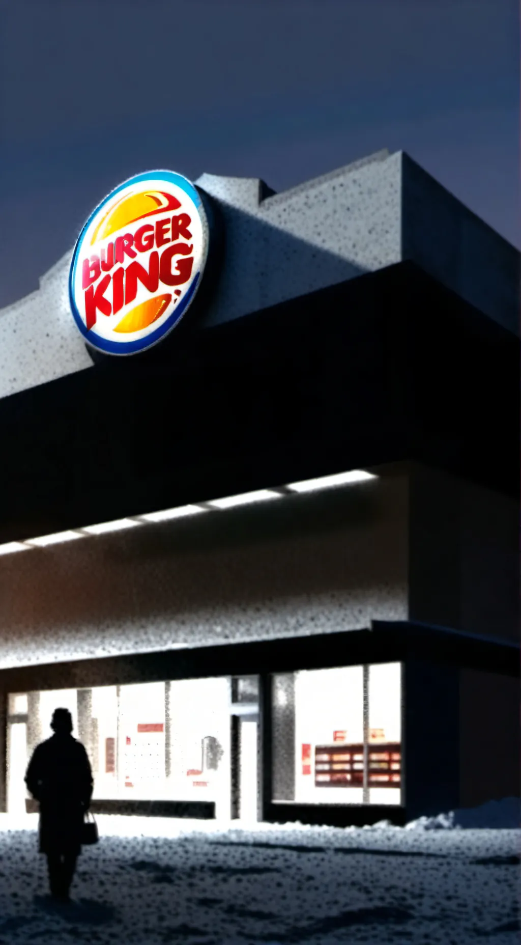 ai character: Burger King background