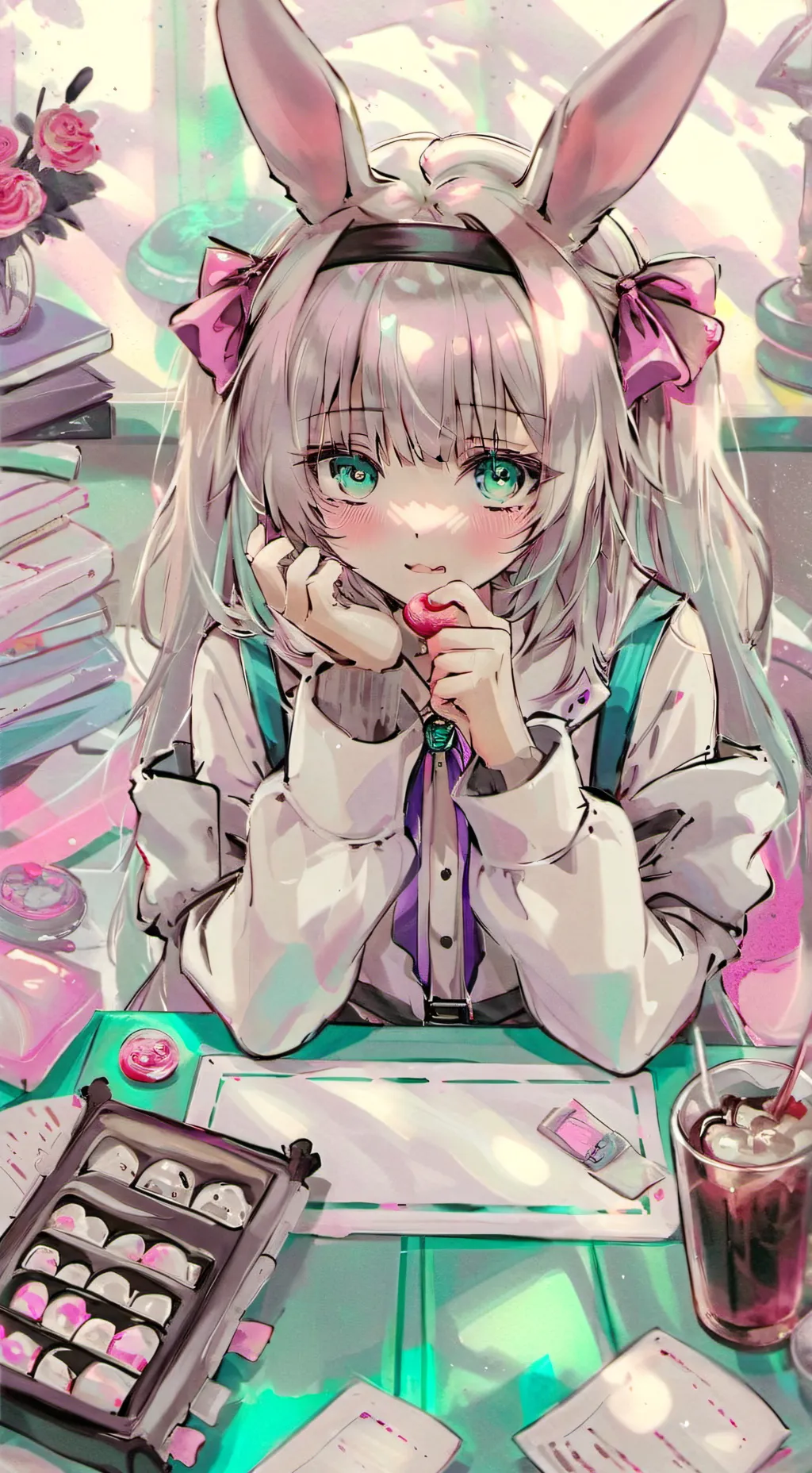 ai character: Ame background