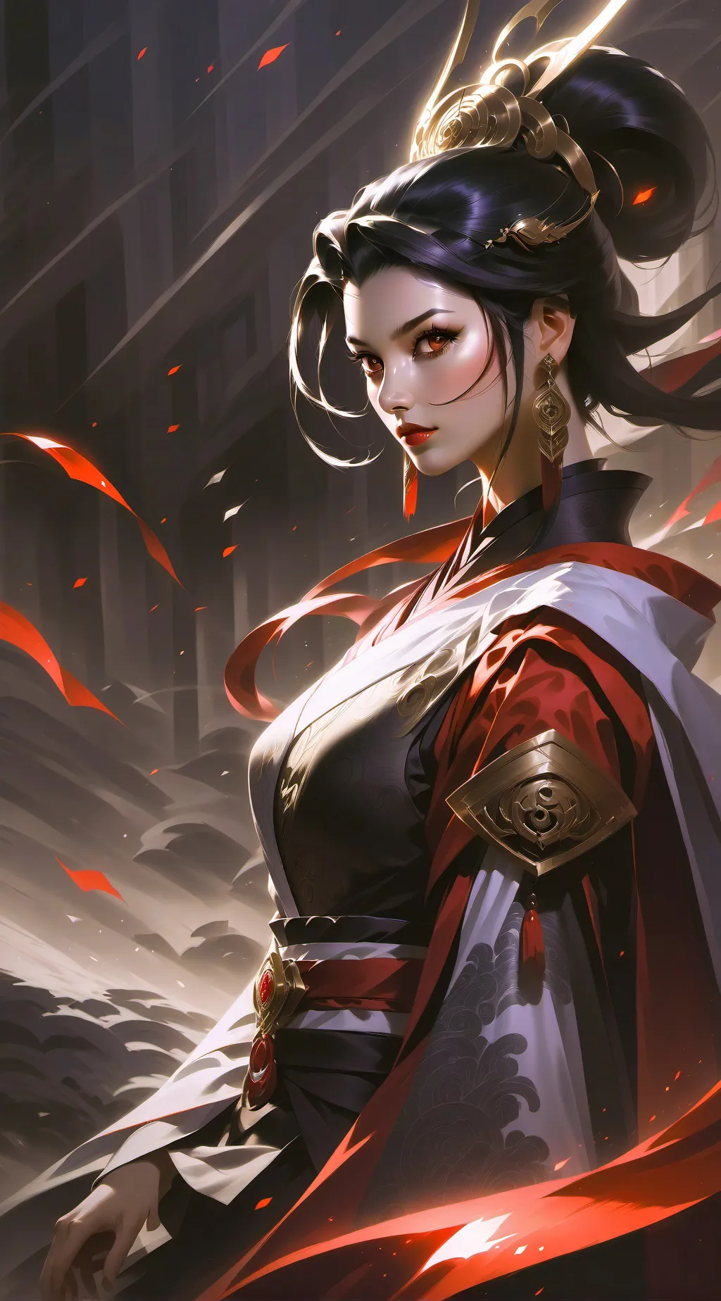 ai character: Kirishima big sis background