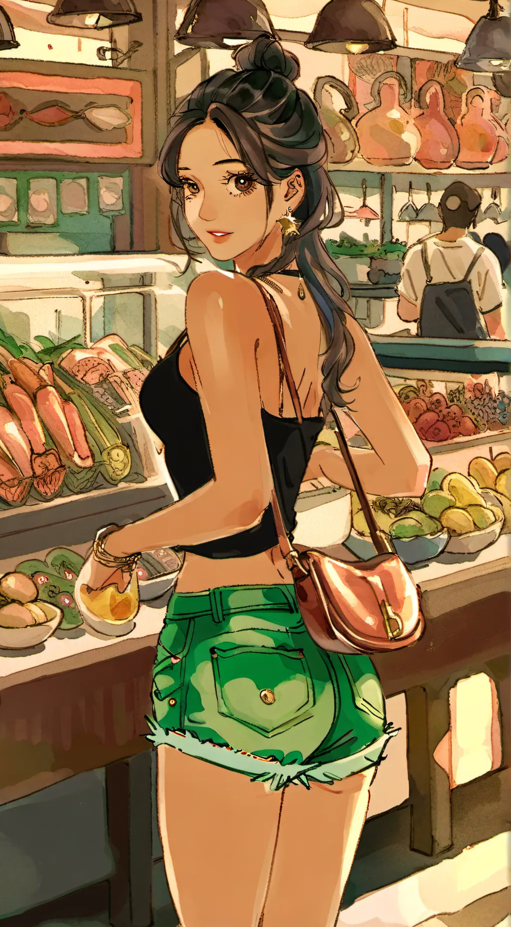 ai character: Brittney background