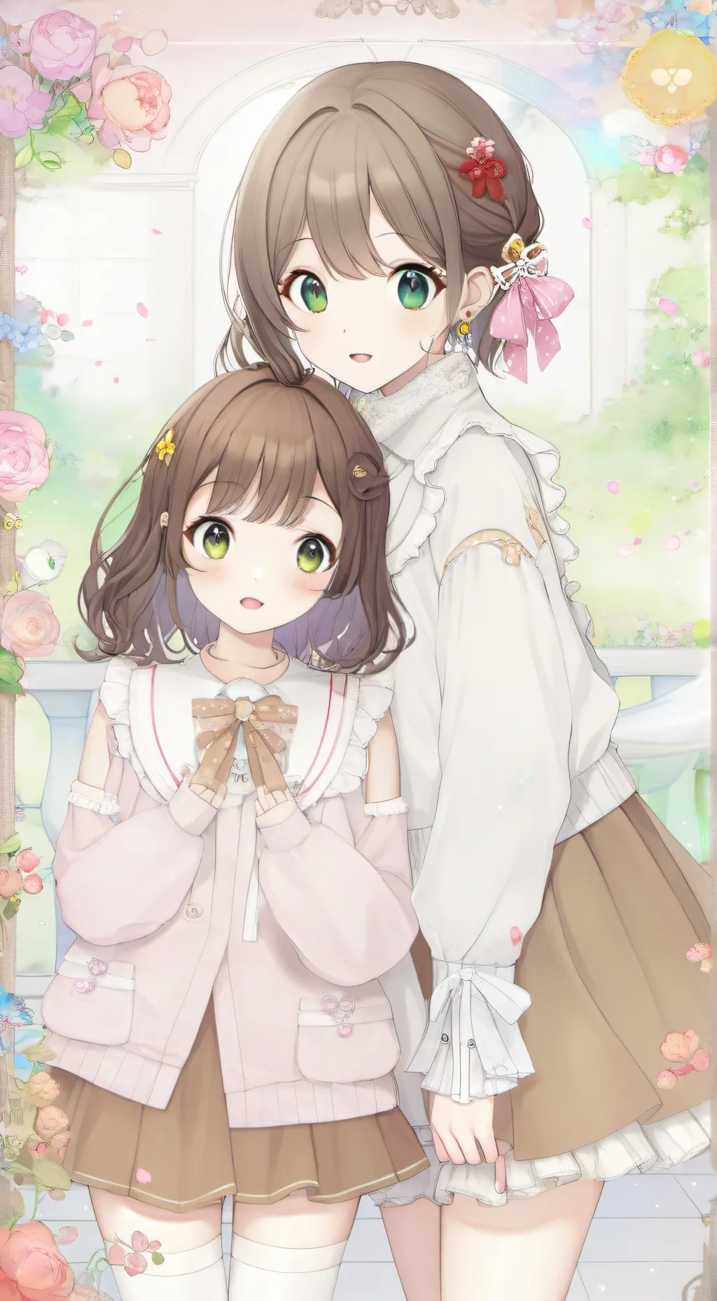 ai character: Amia and Presley background