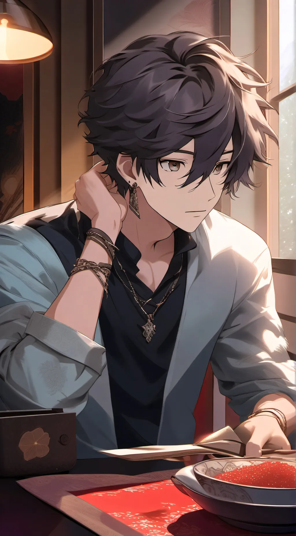 ai character: max background