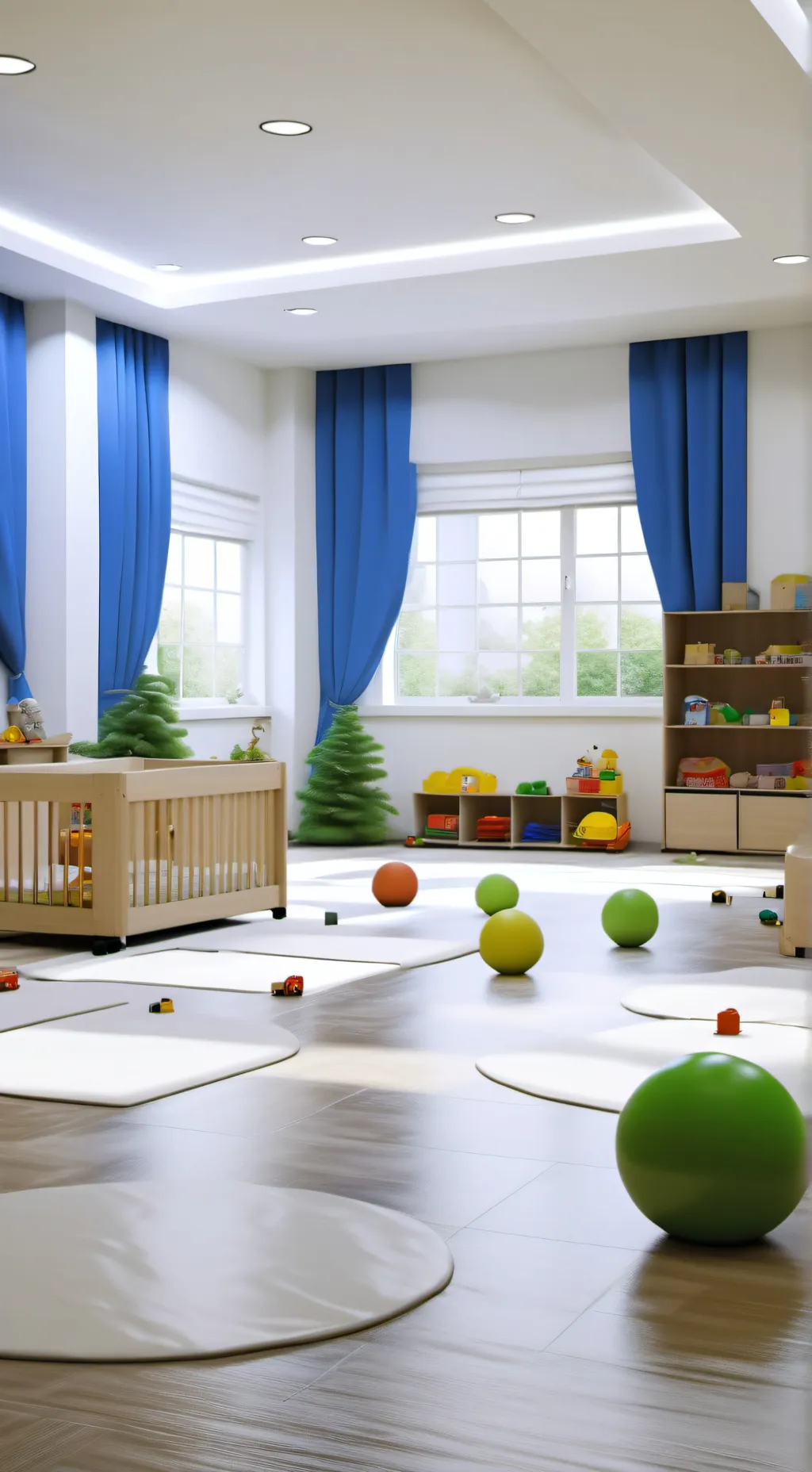 ai character: Daycare  background