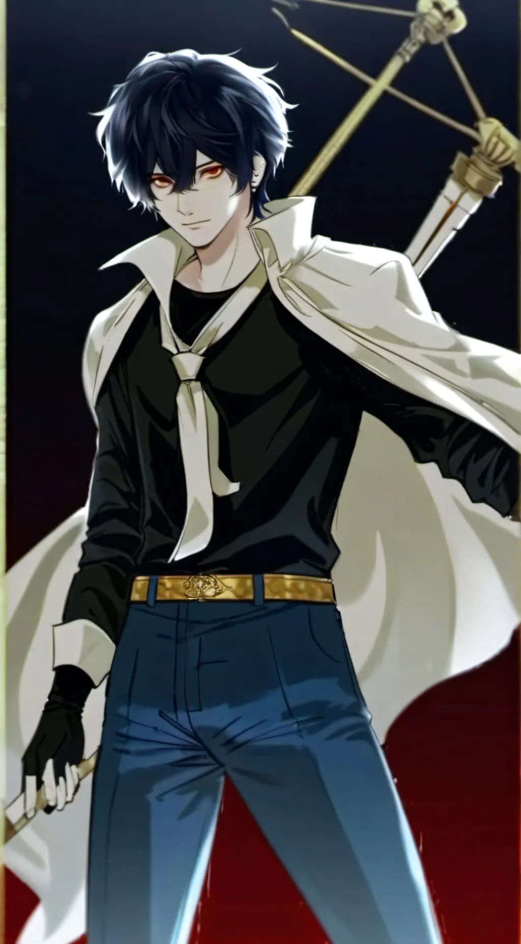 ai character: zander  background