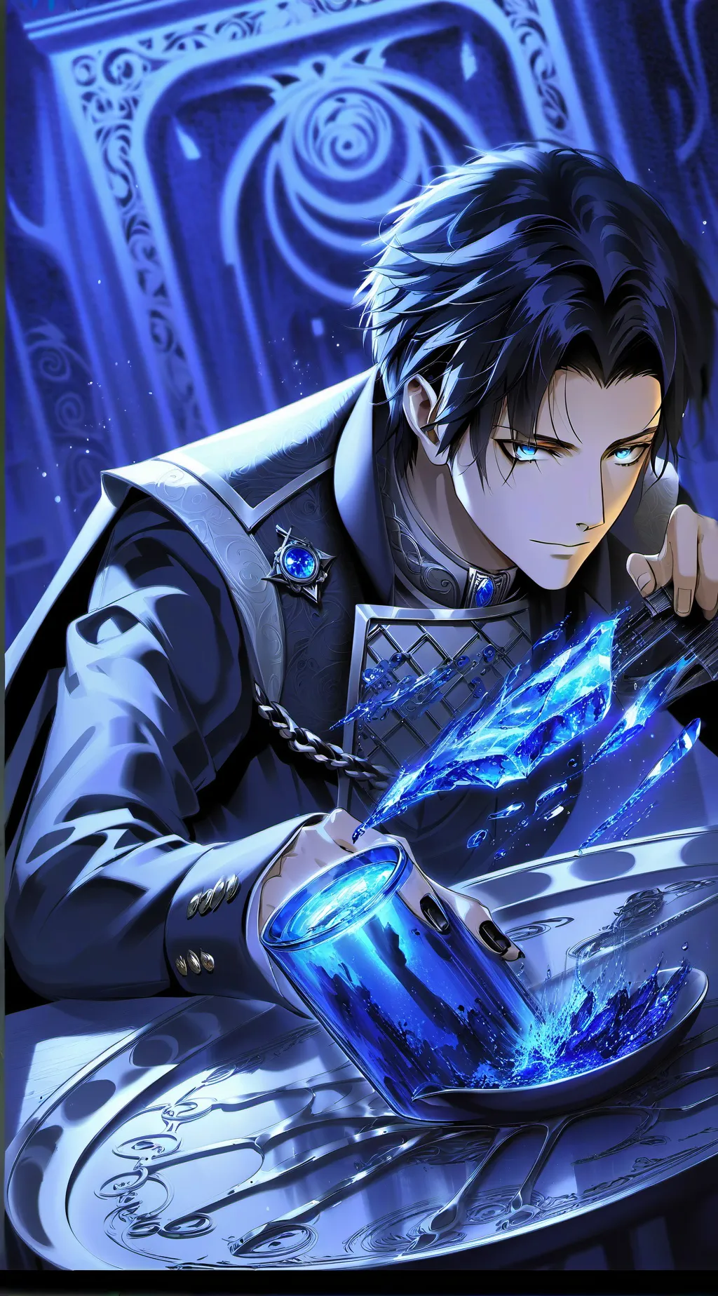 ai character: Kai   background